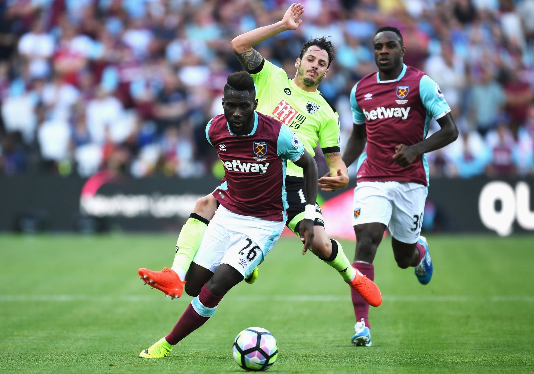 West Ham vs Bournemouth (02:00 &#8211; 25/10) | Xem lại trận đấu