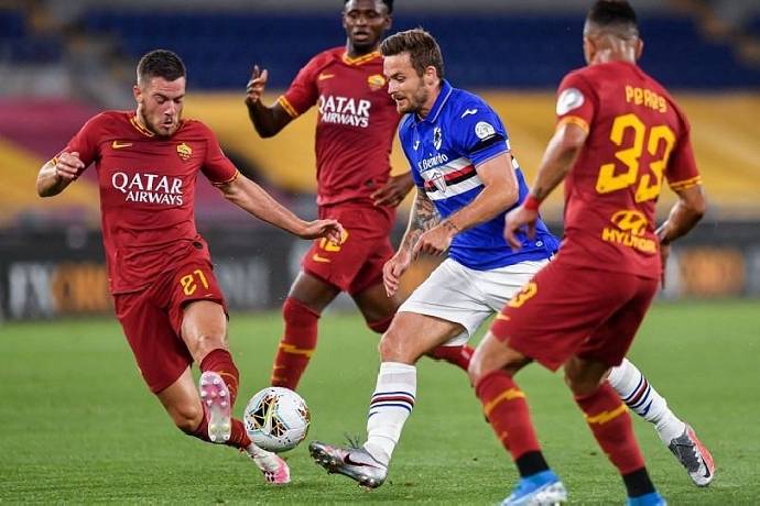 Sampdoria vs AS Roma (23:30 &#8211; 17/10) | Xem lại trận đấu