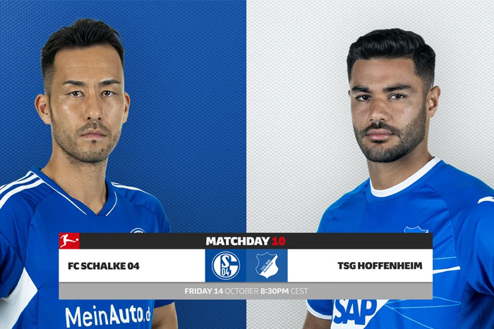 Schalke 04 vs Hoffenheim (01:30 &#8211; 15/10) | Xem lại trận đấu