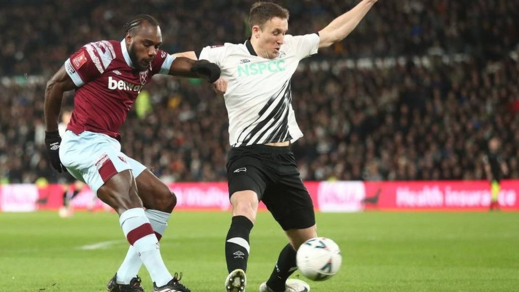 Derby County vs West Ham (02:45 &#8211; 31/01) | Xem lại trận đấu