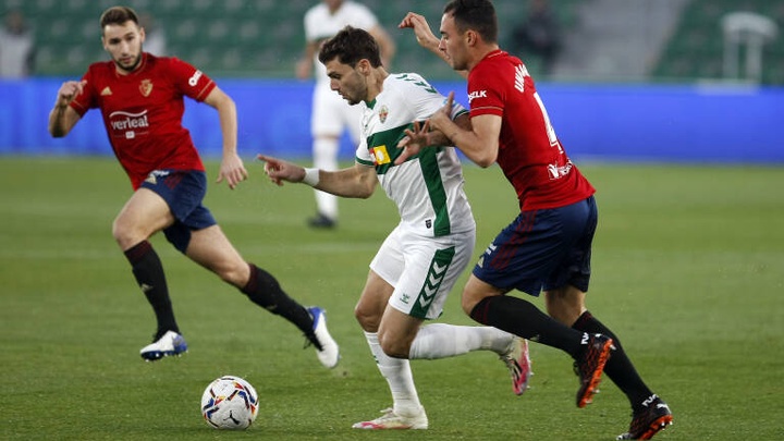 Elche vs Osasuna (22:15 &#8211; 22/01) | Xem lại trận đấu