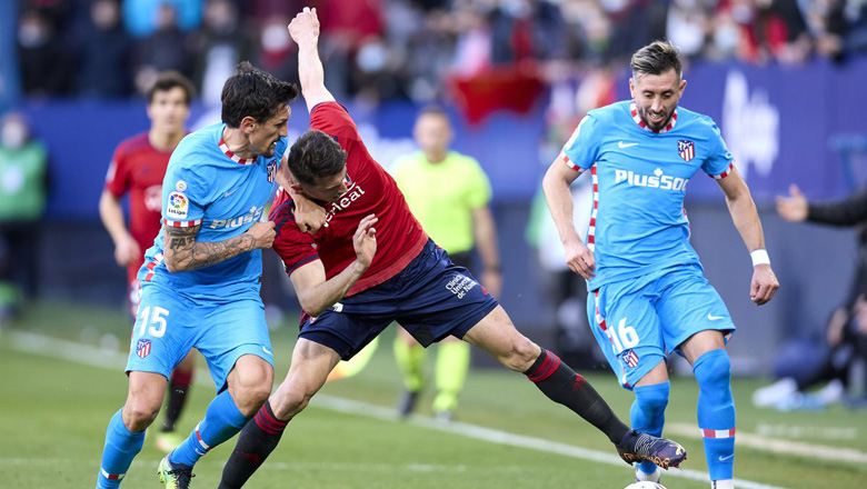 Osasuna vs Atletico Madrid (22:15 &#8211; 29/01) | Xem lại trận đấu