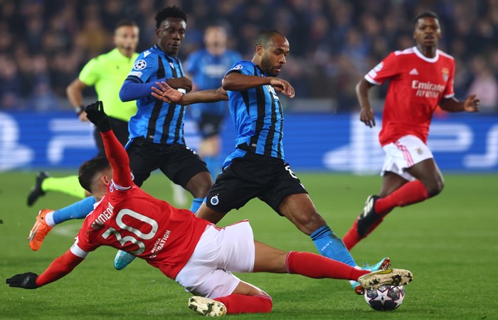 Benfica vs Club Brugge (03:00 &#8211; 08/03) | Xem lại trận đấu