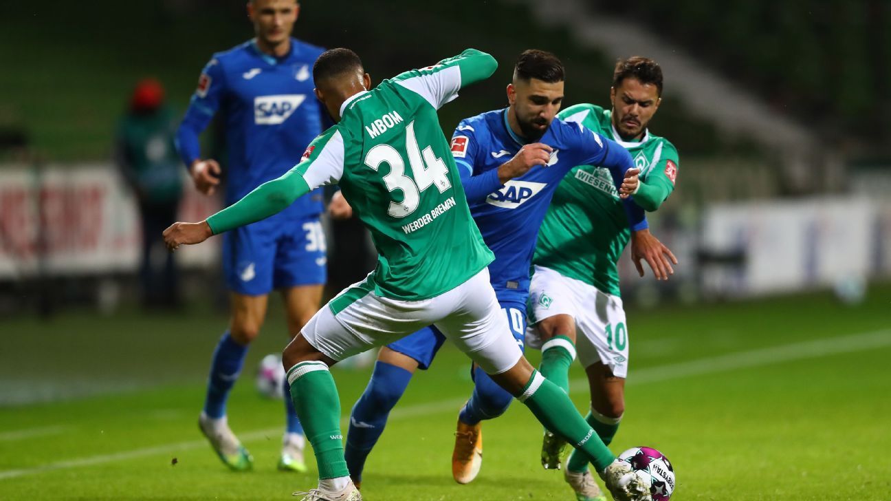 Werder Bremen vs Hoffenheim (22:30 &#8211; 02/04) | Xem lại trận đấu