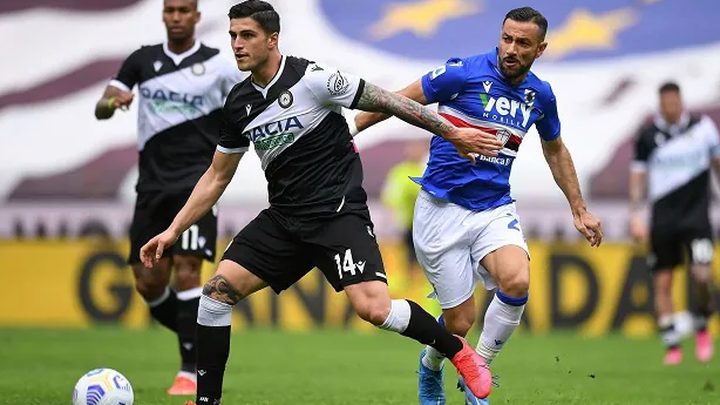 Udinese vs Sampdoria (23:30 &#8211; 08/05) | Xem lại trận đấu