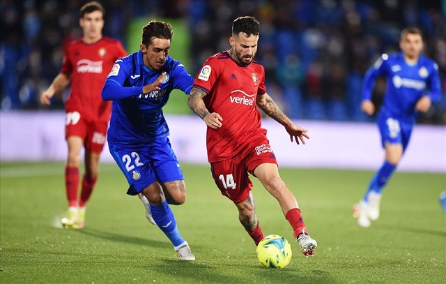 Getafe vs Osasuna (00:00 &#8211; 29/05) | Xem lại trận đấu