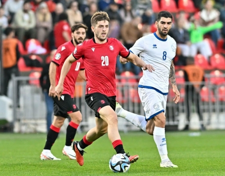 Georgia vs Đảo Síp (20:00 &#8211; 15/10) | Xem lại trận đấu
