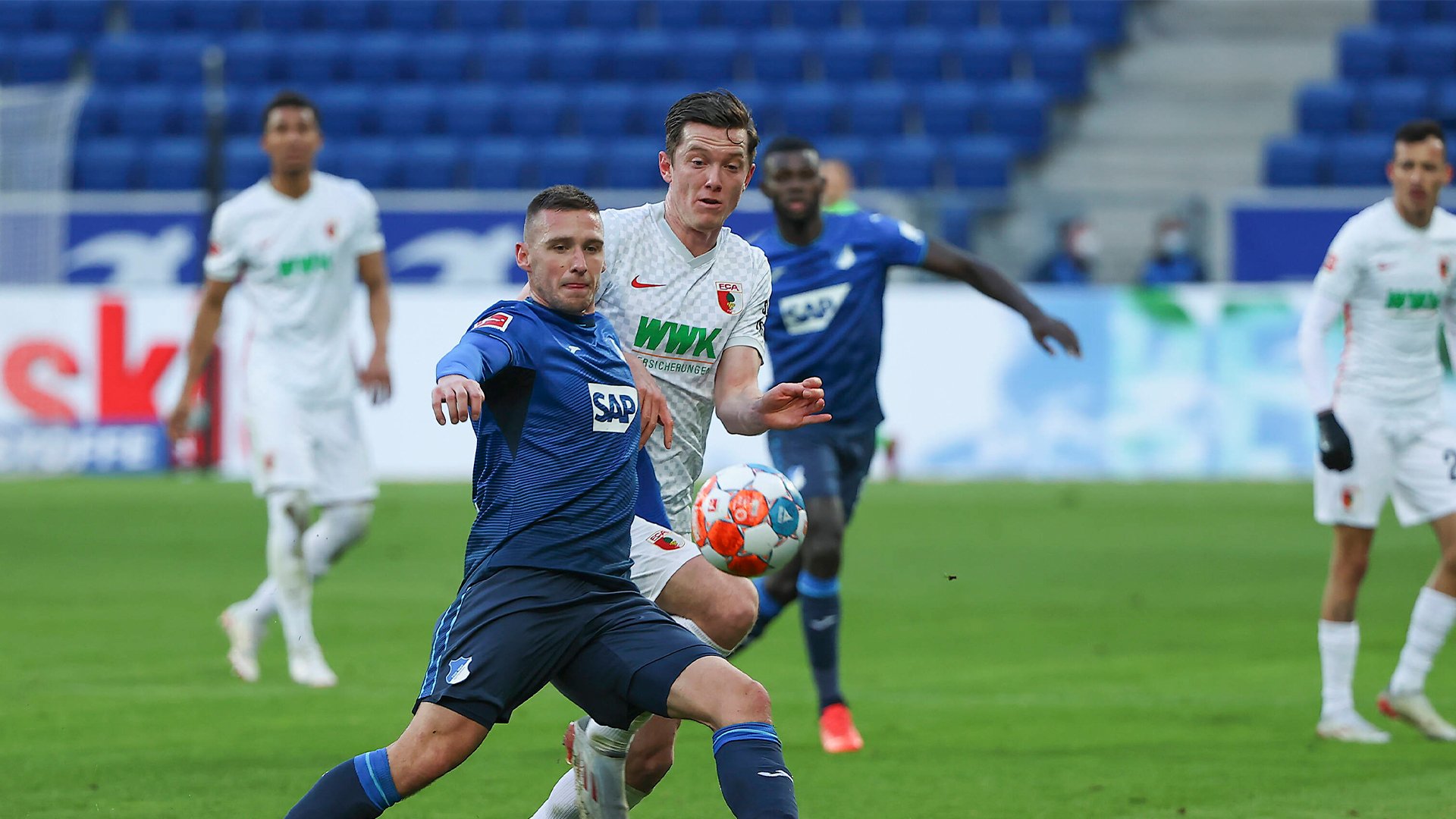 Augsburg vs TSG Hoffenheim (21:30 &#8211; 11/11) | Xem lại trận đấu