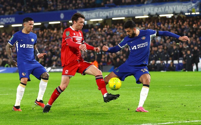 Chelsea vs Middlesbrough (03:00 &#8211; 24/01) | Xem lại trận đấu