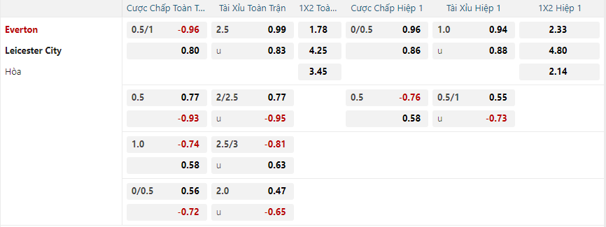 Tỷ lệ kèo Everton vs Leicester City nhan-dinh-soi-keo-everton-vs-leicester-city-luc-22h00-ngay-1-2-2025-2