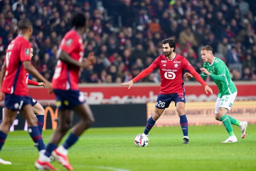 LOSC Lille vs Saint-Étienne (03:05 &#8211; 02/02) | Xem lại trận đấu