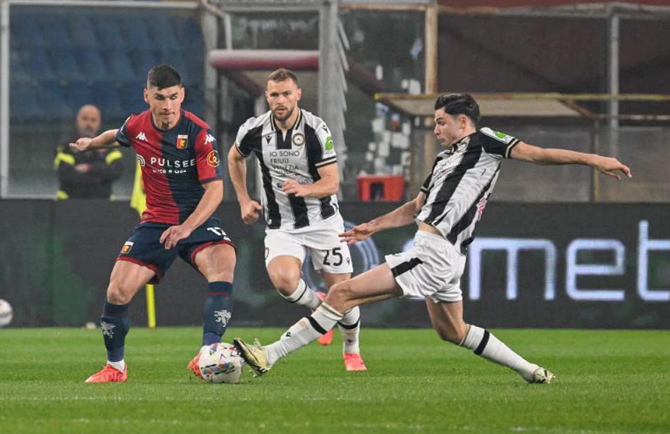 Genoa vs Udinese (01:45 &#8211; 05/04) | Xem lại trận đấu