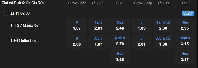 Tỷ lệ kèo Mainz 05 vs Hoffenheim nhan-dinh-soi-keo-mainz-05-vs-hoffenheim-luc-02h30-ngay-22-11-2025-2